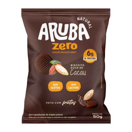 Biscoito Doce Zero Cacau 50g
