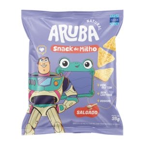 Biscoito Snack de Milho Salgado Disney Sem Glúten 35g
