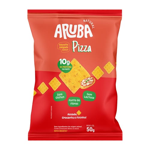 Biscoito Snack Proteico Pizza Sem Glúten 50g