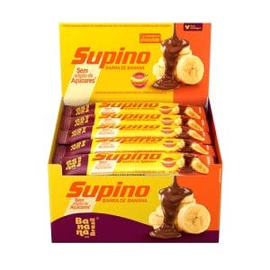 Barra de Frutas Supino Zero ao Leite Caixa com 20un de 24g