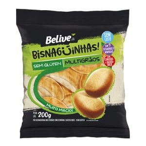 Bisnaguinhas Multigrãos Sem Glúten 200g