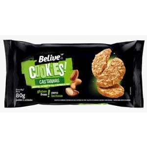 Cookies Sem Glúten Castanha Caixa com 10 un de 80g