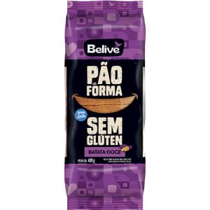 Pão de Forma Batata Doce Sem Glúten 400g