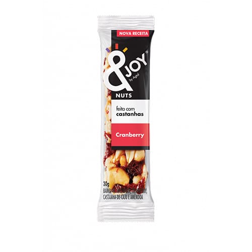 Barra Mixed Nuts Cranberry Caixa com 12 un de 30g