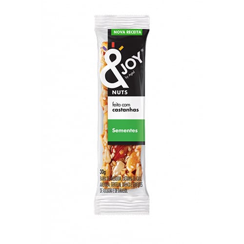 Barra Mixed Nuts Sementes Caixa com 12 un de 30g