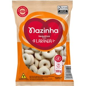 Sequilho Sem Glúten Laranja 300g