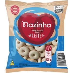Sequilho Sem Glúten Leite 100g