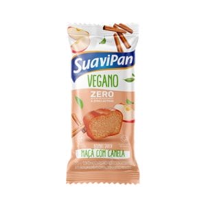 Bolinho Vegano Maçã com Canela Caixa com 12 un de 35g