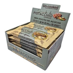 Snack de Pìstacchio Sem açúcar Caixa com 12un de 30g